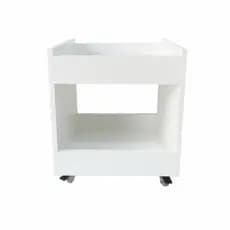 Carrinho Auxiliar organizador multiuso com rodizio de Gel 40cm  organizador de salão quarto cozinha