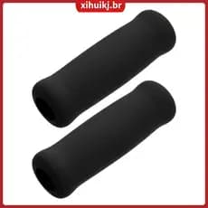 2 Pçs Espuma Walker Muleta Lidar Com Almofadas Cana Substituição Aperto 11.50X3.50X3.50CM Preto xihuikj