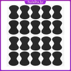 📎 20Peças Palhetas De Guitarra Com Grips Eva Preto