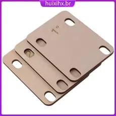 🎸 3Peças Shim De Braço Para Guitarra De Madeira Khaki Uso Profissional