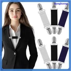 📎 6Peças Clips Para Roupas Em Poliéster Multicor Para Vestidos
