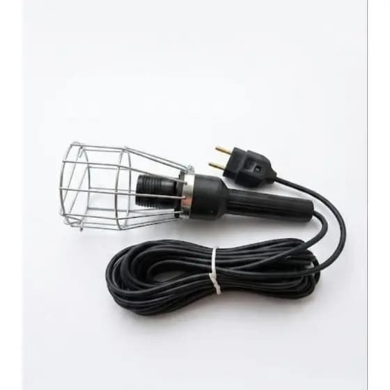Pendente Luz De Inspeção Automotiva Pendente De Oficina Cabo 5m Sem Lâmpada