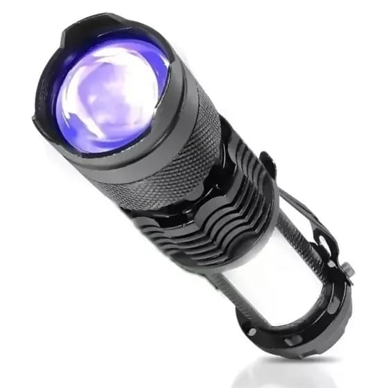 Lanterna De Led Potente Ultravioleta Luz Negra Uv Escorpião