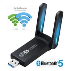 Adaptador Wifi 5ghz Usb 3.0 Dual 5g 1300mbps Mu-mimo Wave 2