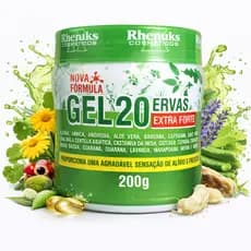 Gel Massageador 20 Ervas Extra Forte Rhenuks 200g Nova Fórmula
