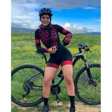 Conjunto Ciclismo Feminino Roupa De Ciclismo Feminina Macaquinho Ciclismo Feminina Manga Comprida Feminina Triathlon 20D
