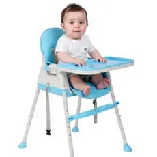 Cadeirinha De Alimentação Refeição Papinha Para Bebê Assento - Mazzilli - Azul