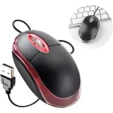 Mouse 2.0 Usb Com Fio Classic Box Óptico Usb Notebook Computador B-MAX BM-611