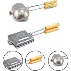 Forma Pão de Caixa + Forma Pão Francês | Sanduicheira Baurutex Tostex (Kit Pão de Caixa e Francês)