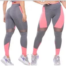 Calça Legging Feminina Suplex Confortável Duas Cores