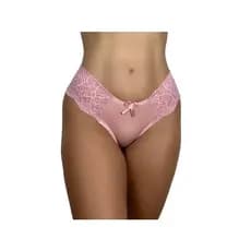 Calcinha com Renda Dupla na Lateral Luxo