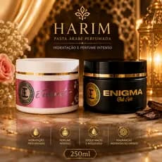 Creme Hidratante Pasta Árabe Perfumado Harim 250ml Hidratação e Perfume Intenso Masculino e Feminino