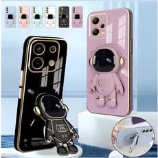 Kelly Capas - Capinha de Celular Xiaomi POCO C65 C75 M6 X5 X6 X7 PRO K70E com Suporte Astronauta
