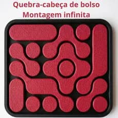 Quebra-Cabeça Infinito Antiestresse | Puzzle Sensorial Relaxante e Divertido