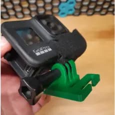 Suporte Prender Garra Engatar Mochila Cinta GoPro | Fixador de Câmera de Ação