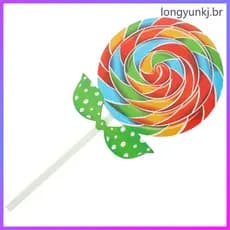 🎉 1Unidade Lollipop Photo Prop Em Feltro Para Decoração De Ambiente