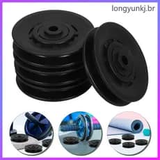 🛏️ 4Peças Pulley Wheels Em Nylon Flexível Para Equipamentos De Academia