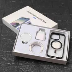 5 em 1 iPhone Kit/Indução Carregador/Carregamento de Dados Cabo/i9s Bluetooth Headphones/iphone Carregador/Phone Case protetora para 15 Pro Max 14 13 12 11 xr