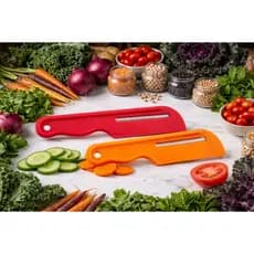 Kit com 2 unidades fatiador de couve e picador de batata dona de casa utensilio domestico