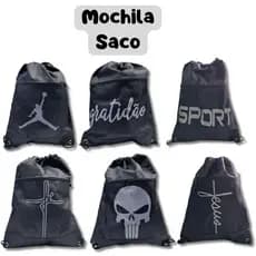 Mochila Bolsa Saco Esporte Academia Futebol Lindas Estampas