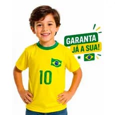Camiseta Infantil Manga Longa - Minecraft