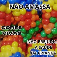 50 bolinhas coloridas 70mm novidade ideal para piscina de bolinha