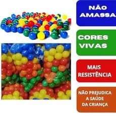 pacote com 100 bolinhas coloridas para piscina de bolinha infantil 70mm  kits de 20 a 100 unidades