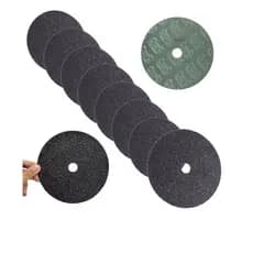 10x Disco De Lixa Durite 180mm 7'' Para Granito Marmoraria Kit Lixas Para Polir Mármore Pedra Vidro