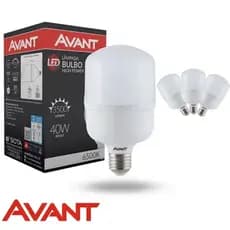 Kit 3 Lâmpada 40w Alta Potência Branco Frio 6500k Bivolt E27 Cor da luz Branco-frio 110V/220V