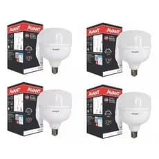 Kit 4 Peças Lâmpadas Bulbo Led 50w Alta Potência Luz Branca Lâmpada Branco Frio