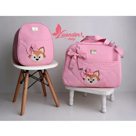 Bolsa Maternidade menino/menina kit luxo Judá Baby