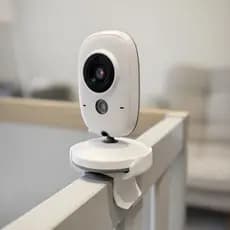 Suporte Babá Eletrônica Universal com Encaixe – Uso em Berço, Grade ou Mesa VB603