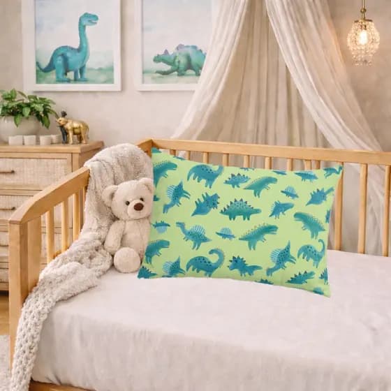Fronha Infantil Micropercal 30x40 para Crianças Estampa Alegre e Toque Macio