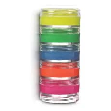 Tinta Facial Cremosa Maquiagem Artística Neon c/ 5 Cores Colormake