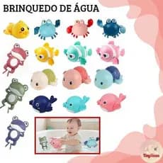 Brinquedo De Água Para Bebês Banho E Piscina A Corda Nada Sozinho