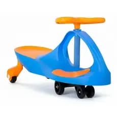 Carrinho Ginga Car Com Led Infantil Movimento Manual 3 Cores