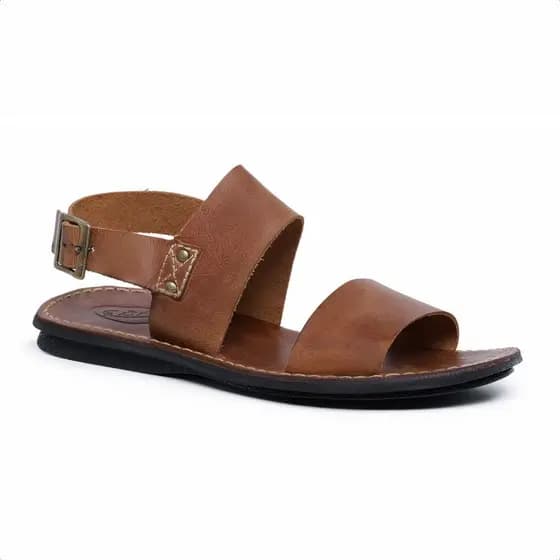 Sandália Masculina Drive em Couro Legitimo – Conforto e Estilo Casual