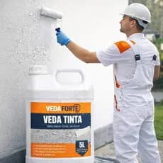 Veda Tinta Aditivo Impermeabilizante Hidrorrepelente 5 Litros