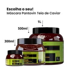 Máscara Pantovin Teia de Caviar Three Therapy