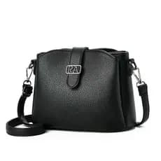 Bolsa De Mão De Couro Pu Grande Capacidade Para Mulheres