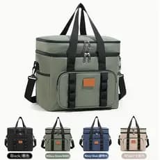 Bolsa Térmica Para Piquenique Para Acampar 23L Portátil Com Capacidade Grande E Dupla Camada Tiko