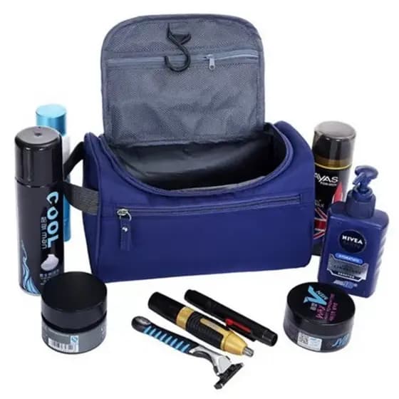 Necessaire De Viagem Bolsa Portátil Organizador Para Maquiagem Impermeável Multifuncional