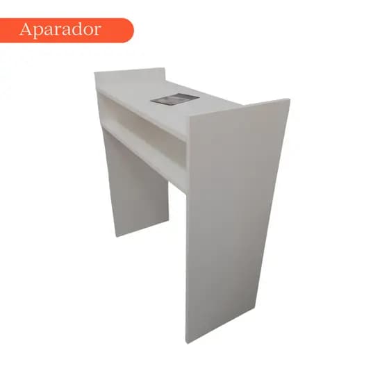 Mesa profissional c/ Prateleira Manicure home office 100% mdf