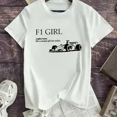 Camiseta Feminina Retrô com Estampa em DTF 100% Algodão Fio 30.1 Lançamento 2025 Envio Imediato