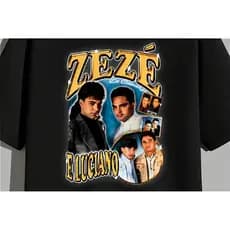 CAMISETA ZEZÉ E LUCIANO UNISSEX 100% ALGODÃO LANÇAMENTO 2025 ENVIO RÁPIDO