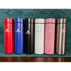 Garrafa Térmica 500 Ml Inteligente Inox Termômetro Digital Infusor Led