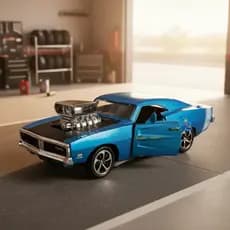 Carrinho de Metal Opala Dodge Charger Ferro Clássico Antigo Miniatura Lincoln