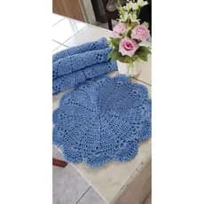 1 Sousplat mesa 40cm azul