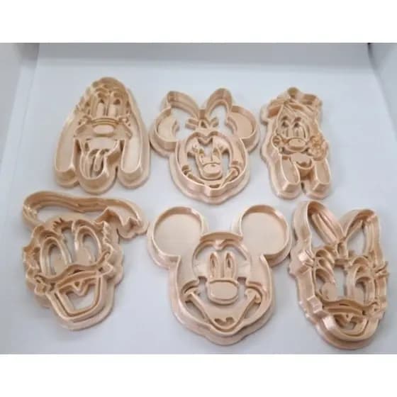 Kit cortador de biscoito Turma do Mickey