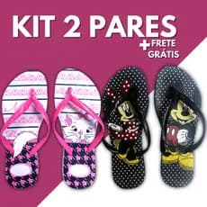 Kit 2 Pares Chinelo Sandália Feminino Adulto Slim Correia Sandalias Femininas Estampada Chinela Sandalia Feminina